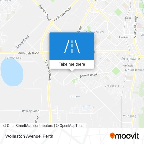 Wollaston Avenue map