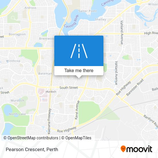 Pearson Crescent map