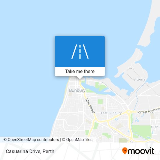 Casuarina Drive map