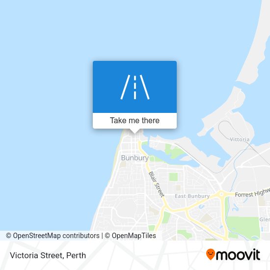 Victoria Street map