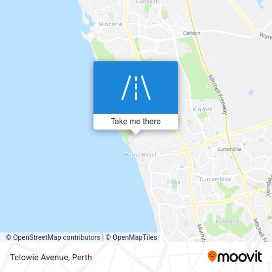 Telowie Avenue map