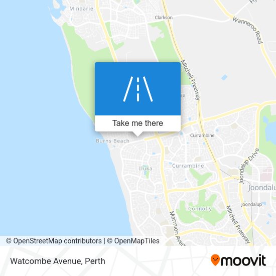Watcombe Avenue map