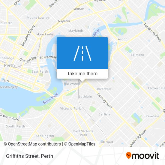 Griffiths Street map