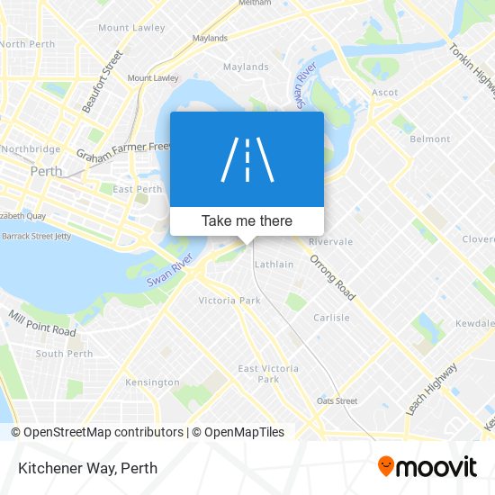 Kitchener Way map