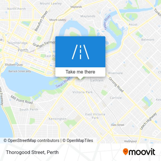 Thorogood Street map