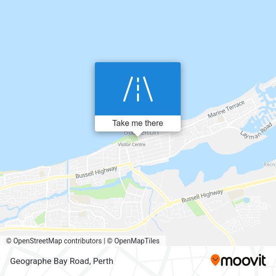 Geographe Bay Road map
