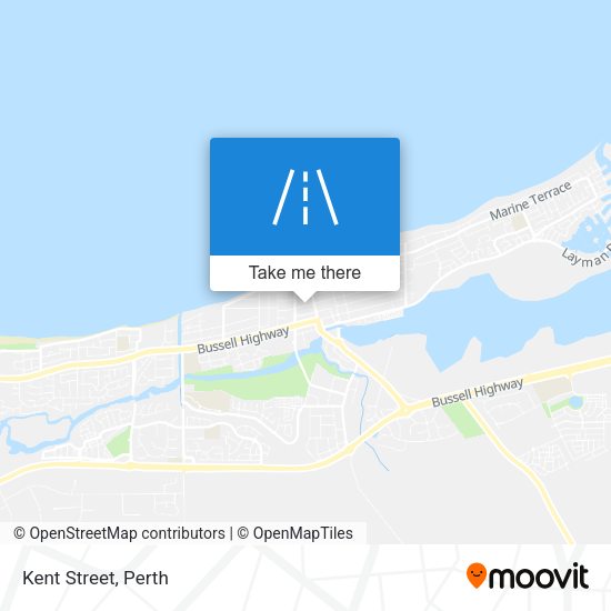 Kent Street map