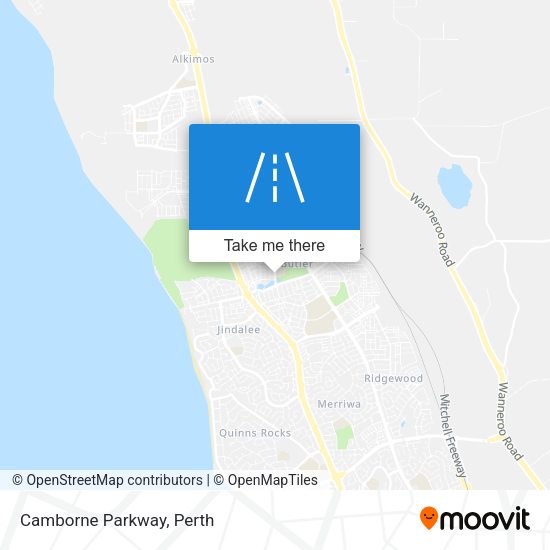 Camborne Parkway map