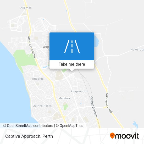 Captiva Approach map
