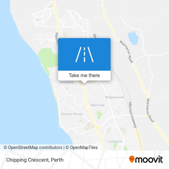 Chipping Crescent map