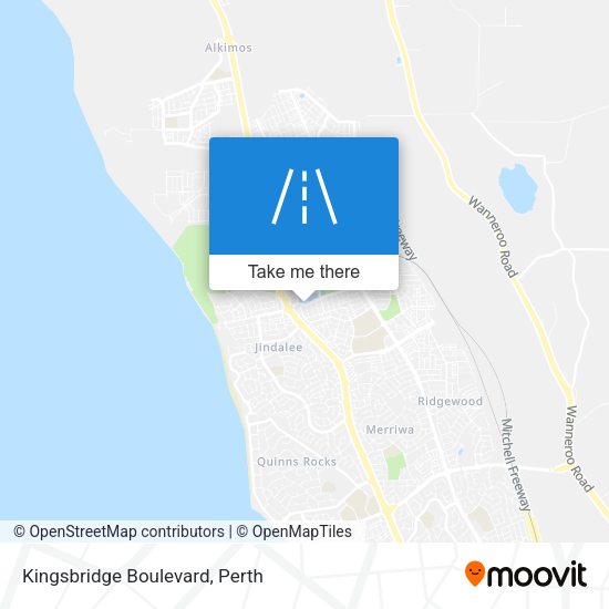 Kingsbridge Boulevard map