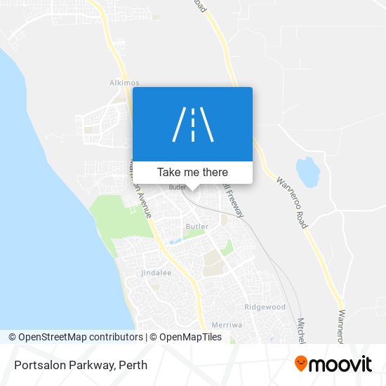 Portsalon Parkway map