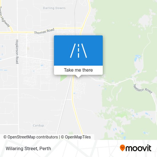 Wilaring Street map