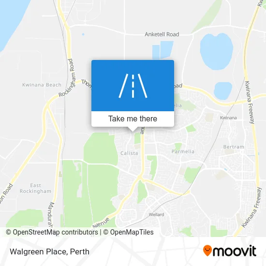 Mapa Walgreen Place