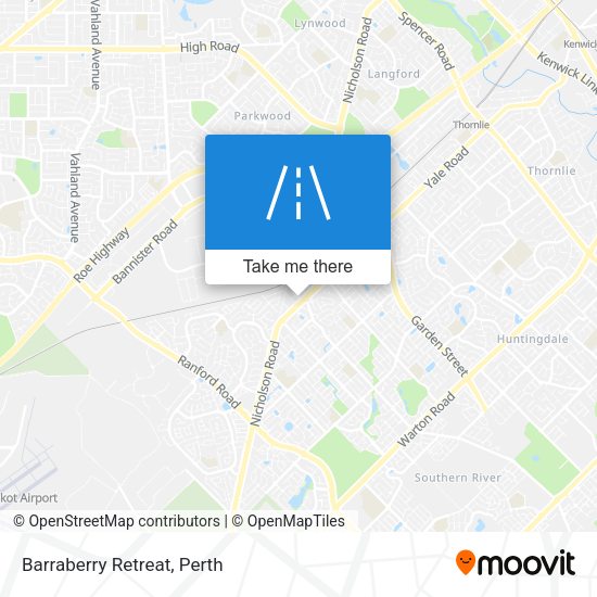 Barraberry Retreat map