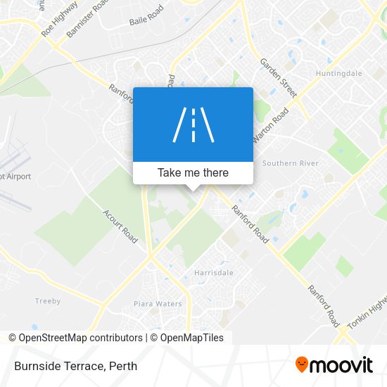 Burnside Terrace map