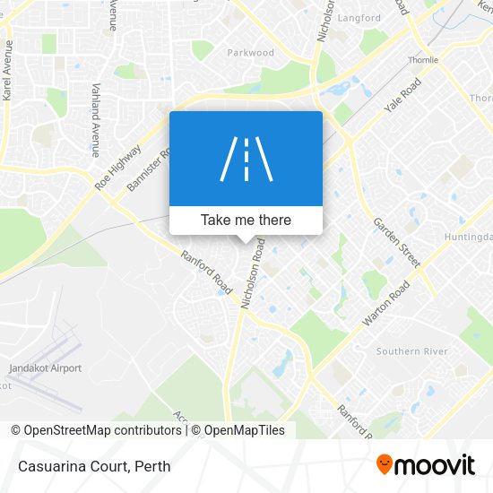 Casuarina Court map