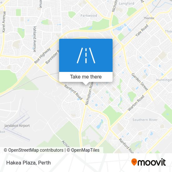 Hakea Plaza map