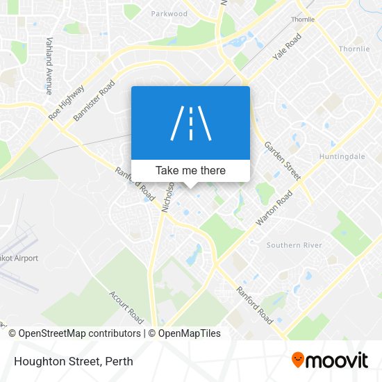 Houghton Street map