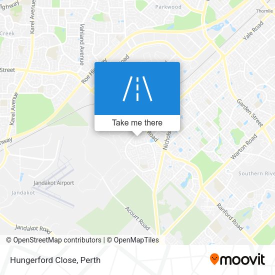Hungerford Close map