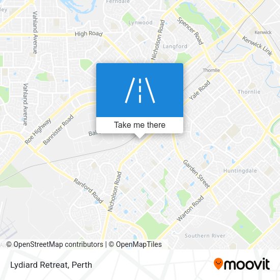 Lydiard Retreat map