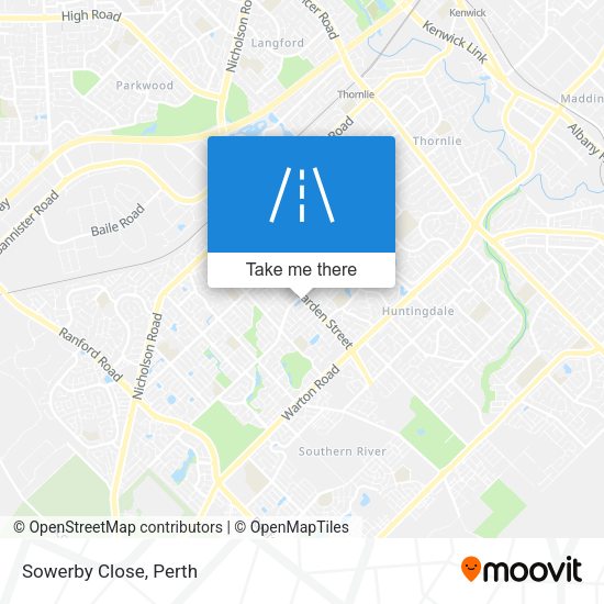 Sowerby Close map