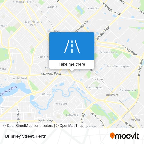 Brinkley Street map