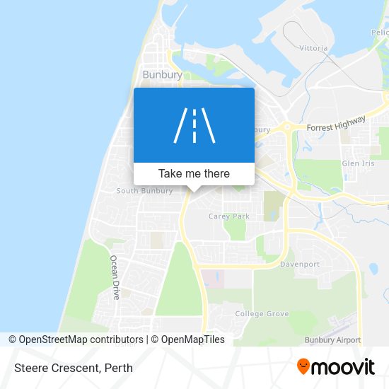 Steere Crescent map