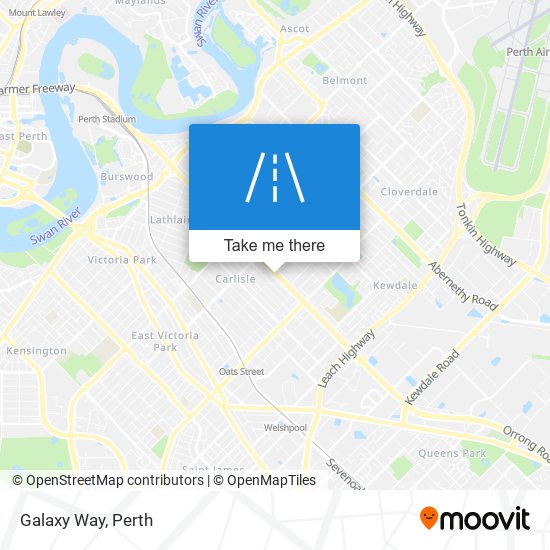 Galaxy Way map