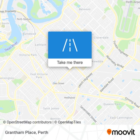 Grantham Place map