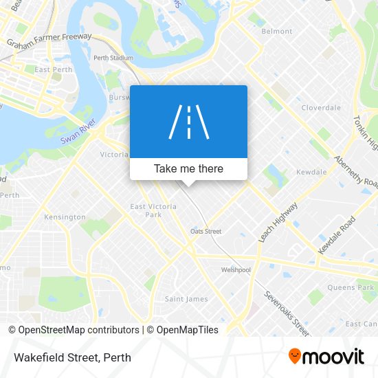 Wakefield Street map