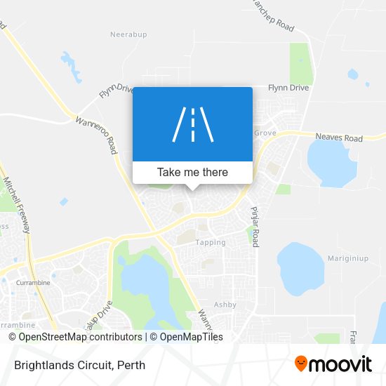 Brightlands Circuit map