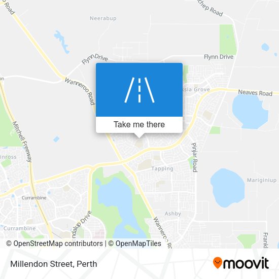 Millendon Street map