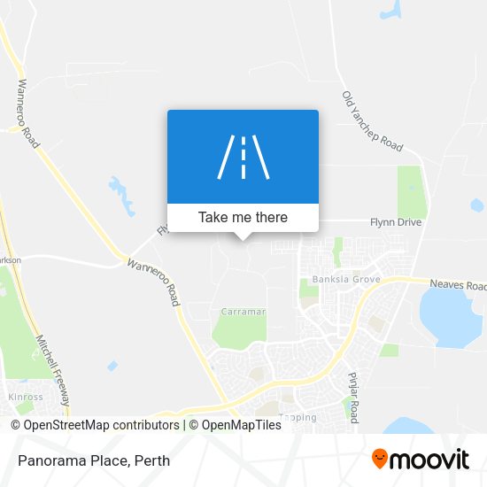 Panorama Place map