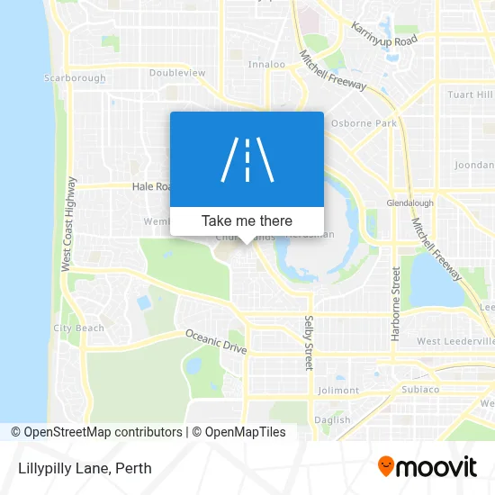 Mapa Lillypilly Lane