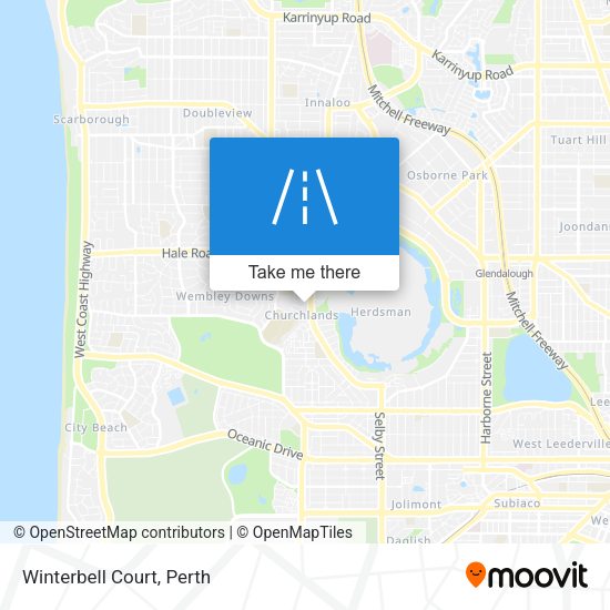 Winterbell Court map