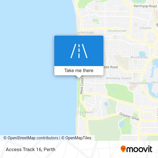 Mapa Access Track 16