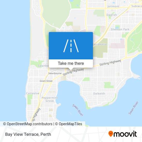 Bay View Terrace map