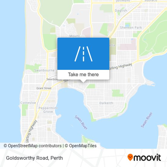 Goldsworthy Road map