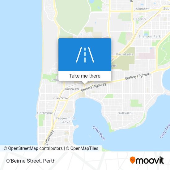 O'Beirne Street map