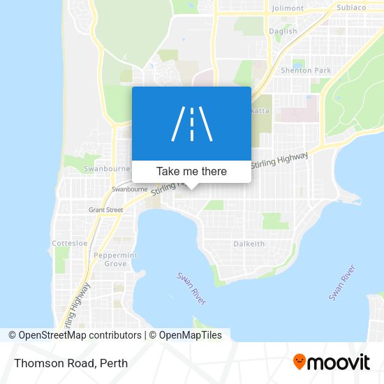 Thomson Road map
