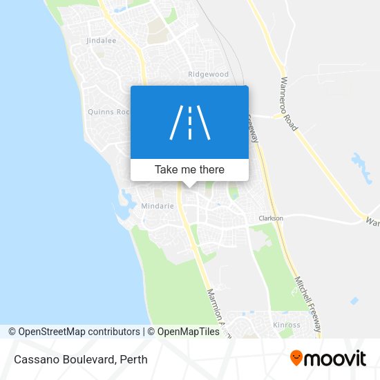 Cassano Boulevard map