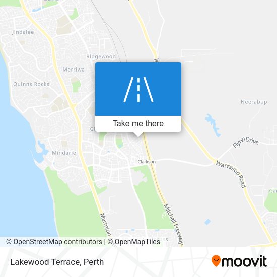 Lakewood Terrace map