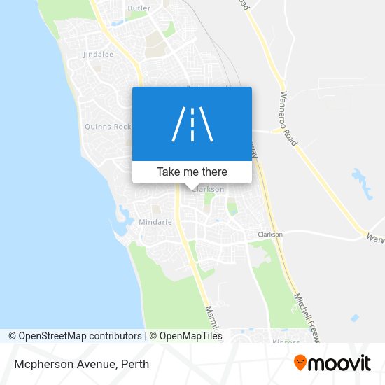 Mcpherson Avenue map