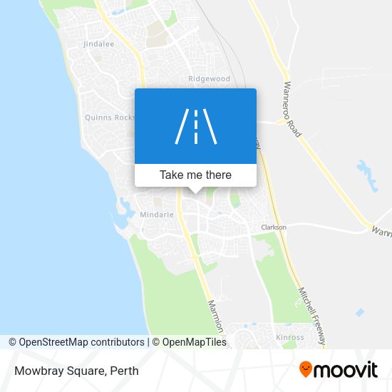 Mowbray Square map