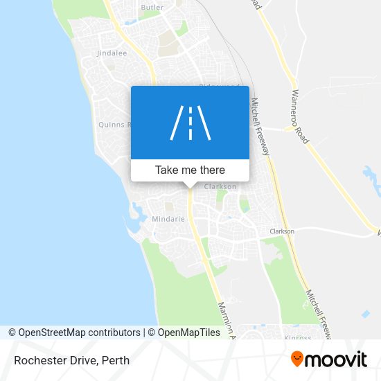 Rochester Drive map