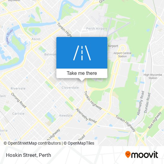 Hoskin Street map