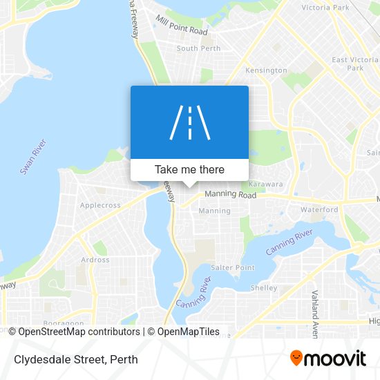 Clydesdale Street map