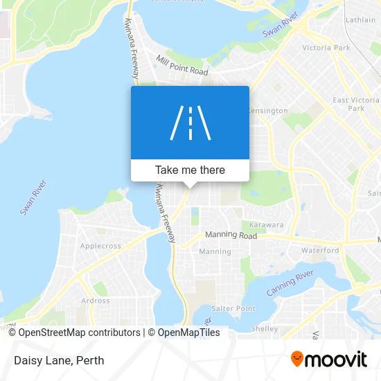 Mapa Daisy Lane