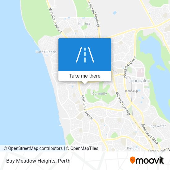 Bay Meadow Heights map